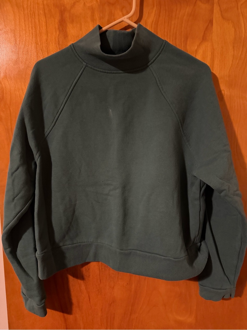 a new day Olive Green Mock Neck Sweatshirt
